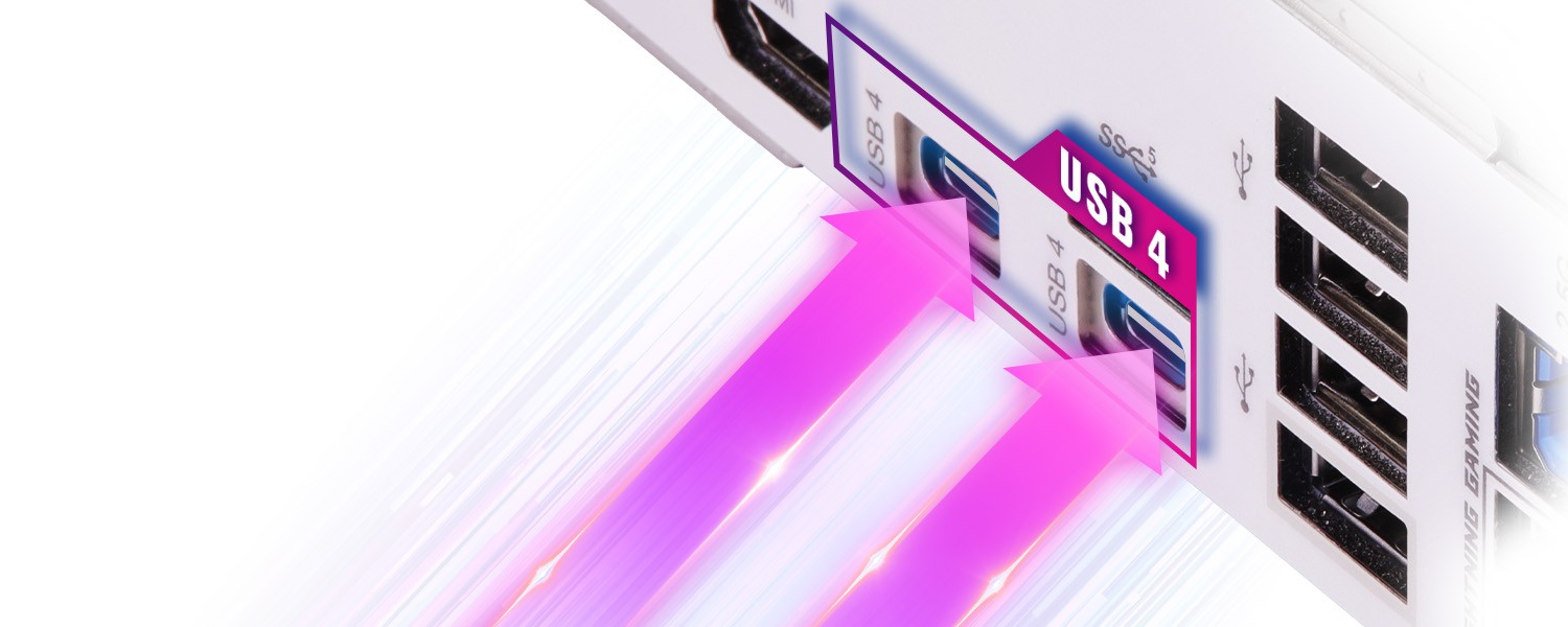 Enhanced USB4 Type-C